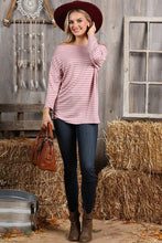Load image into Gallery viewer, Soft & Drapey Stripe 3/4 Sleeve Top