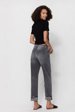 Load image into Gallery viewer, Criss Cross Waistband Boyfriend Jeans