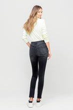 Load image into Gallery viewer, High-Rise Distressed Button-Fly Ankle Skinny Jeans
