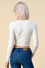 Load image into Gallery viewer, Fitted Knit Crop Top
